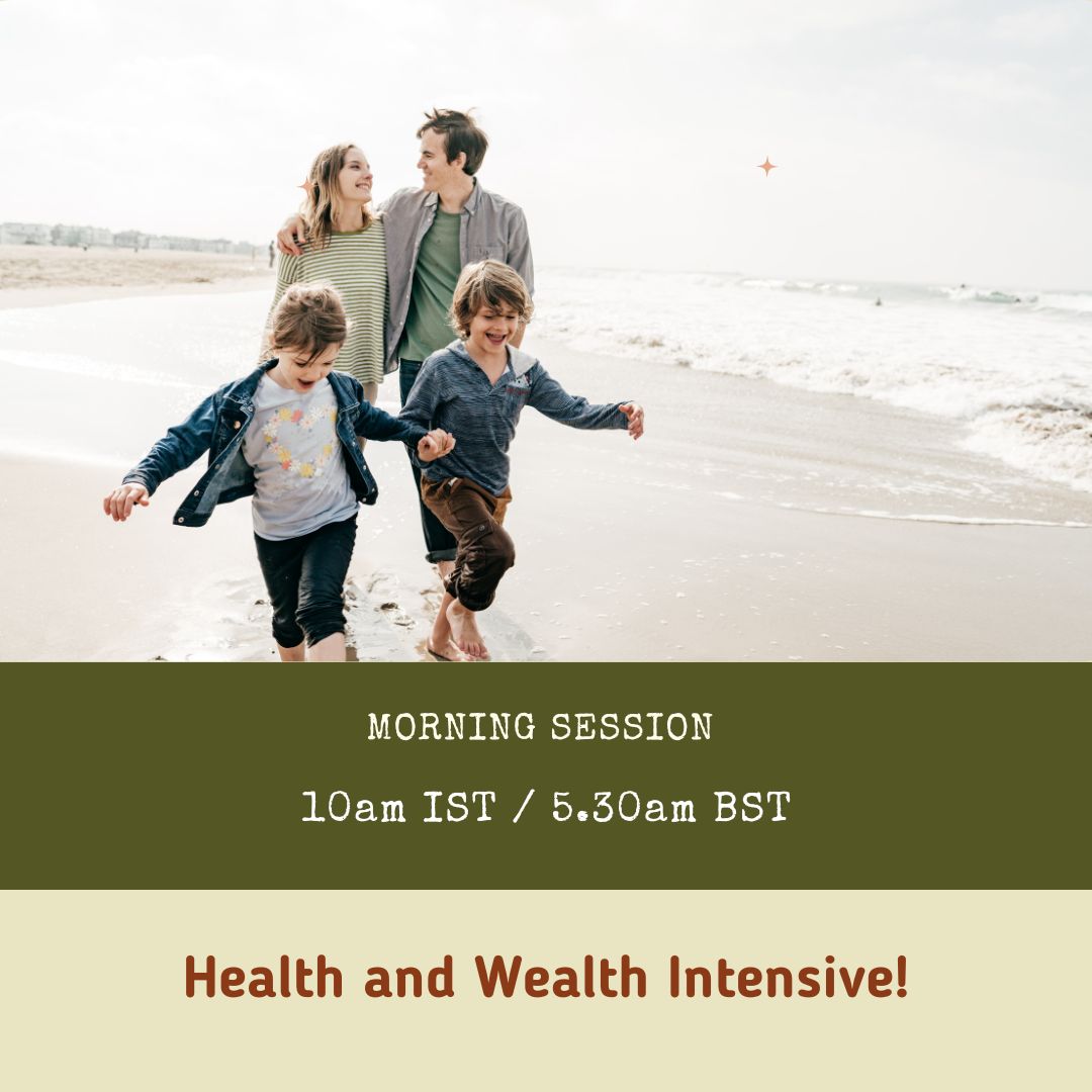 Health and Wealth Intensive! — 21st May 2023