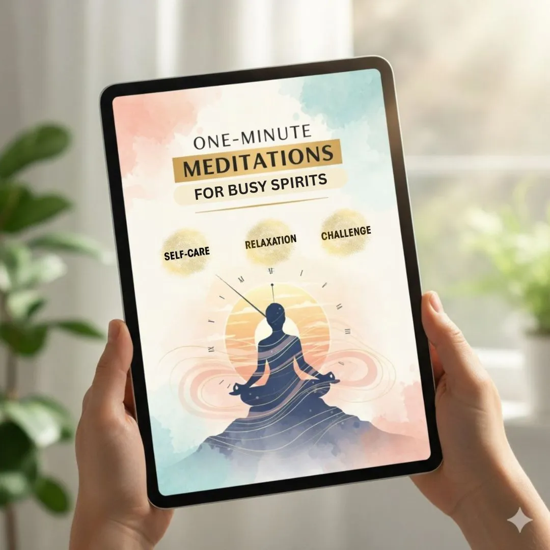 10 x One Minute Meditations for Busy Spirits